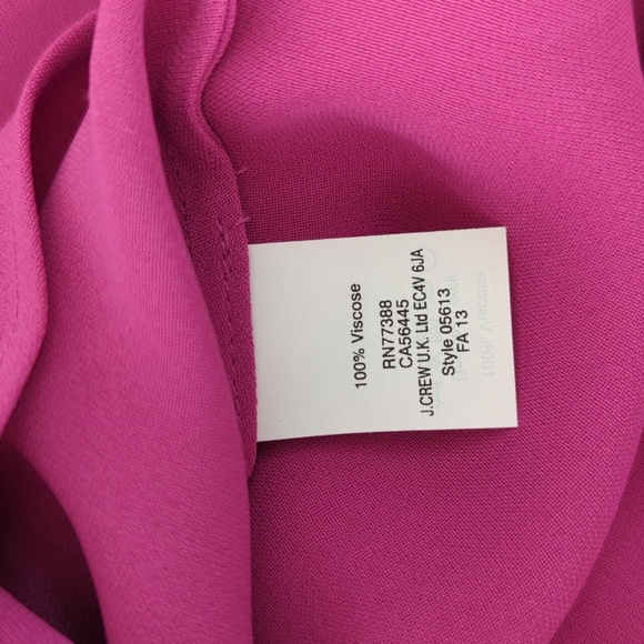 NWT JCrew Dressy Pinkish Purple Tank 4Tall - Picture 4 of 4